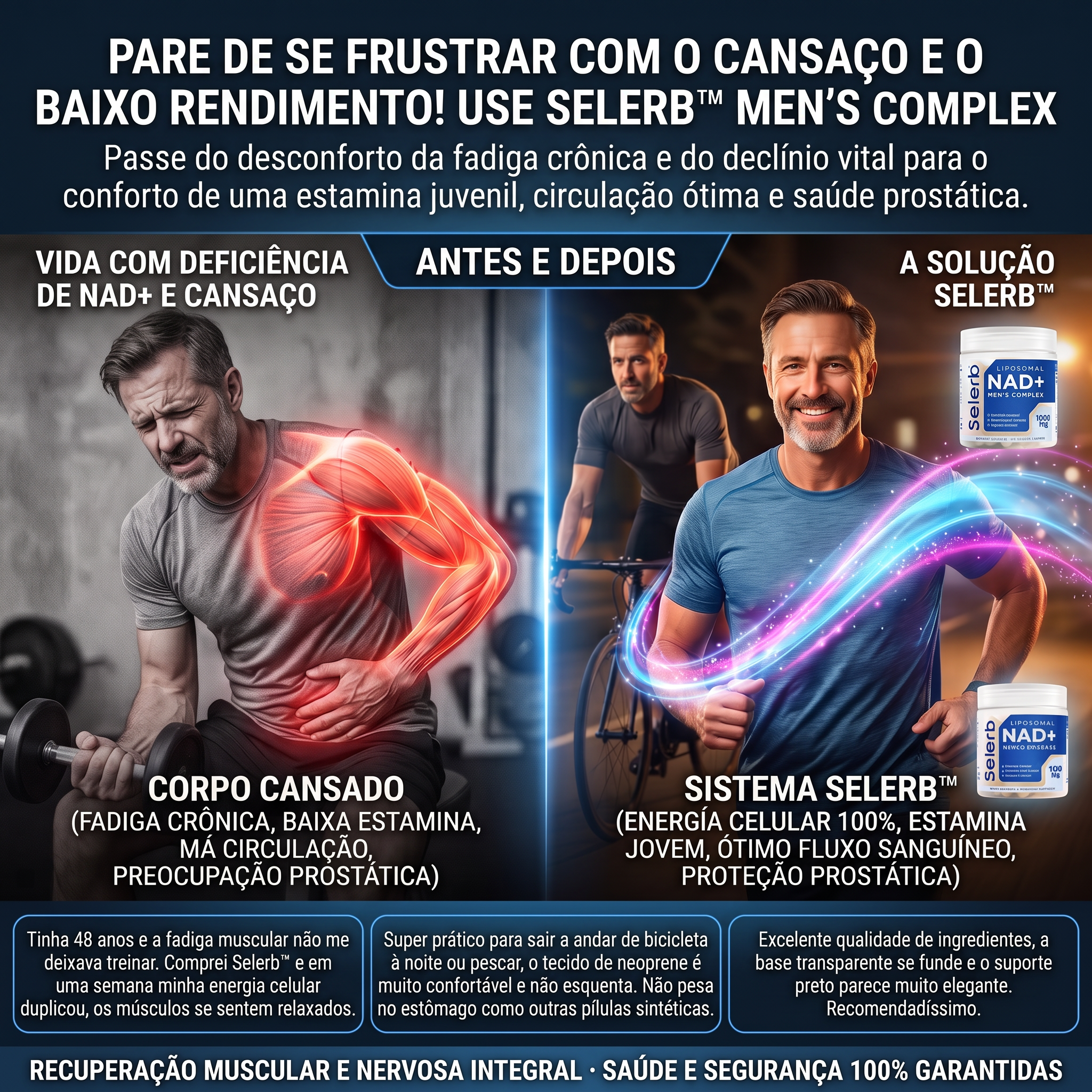 Comparação do corpo cansado com o Sistema Selerb